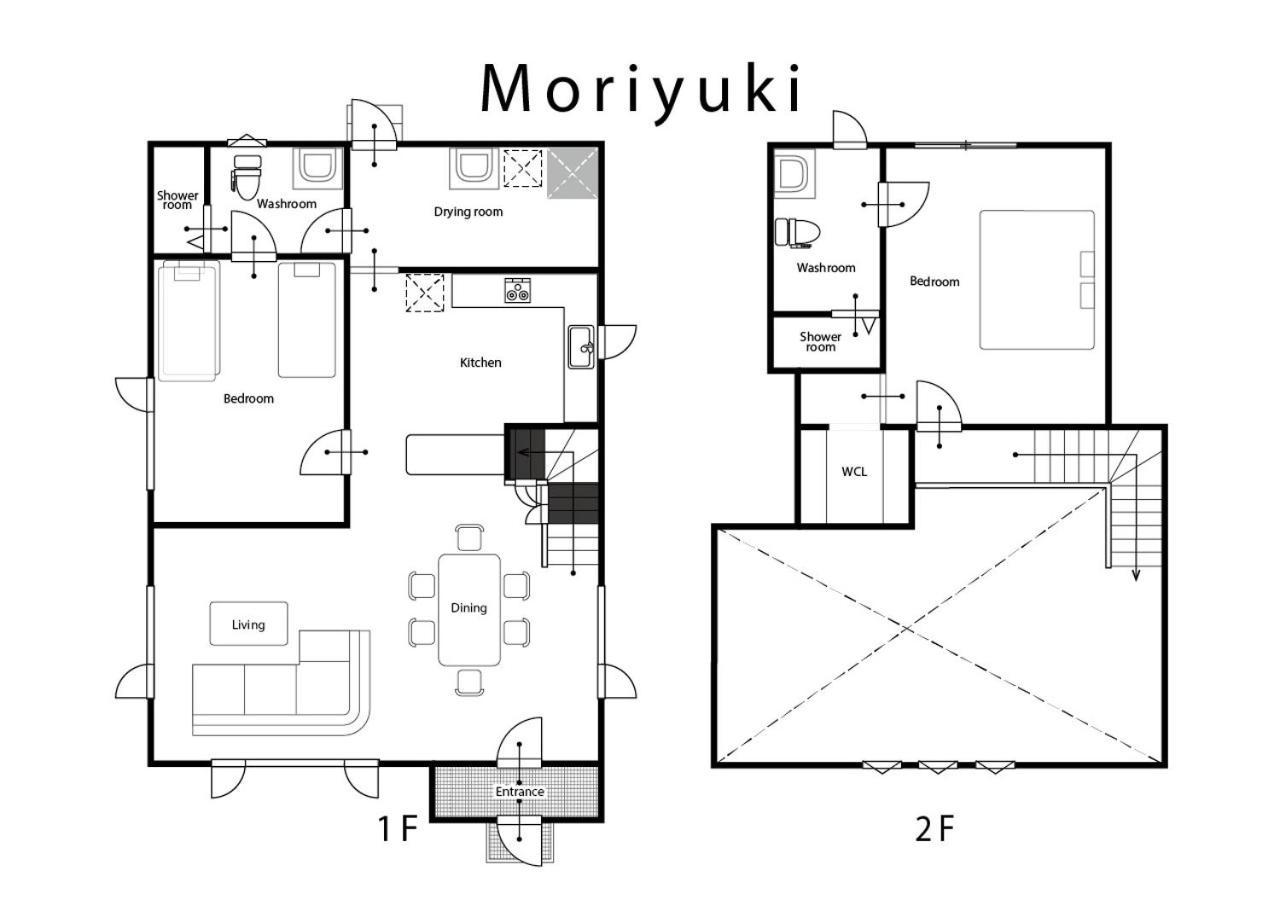 Villa Moriyuki NakaNakafurano Exterior foto